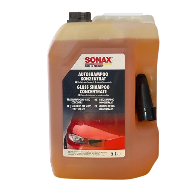 shampoo concentrado sonax